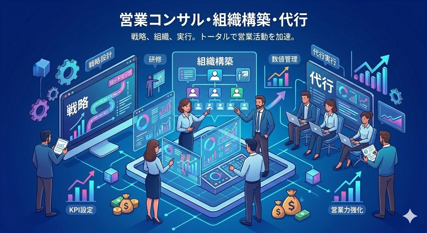 営業コンサル・組織構築